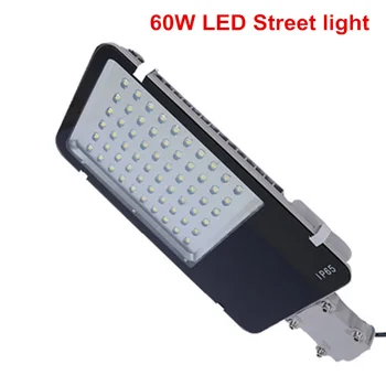 Super Spilgti 60W LED Ielu gaismas DC12V DC24V AC85-265V LED gaismas Ceļu Augstas kvalitātes LED Āra Ielu apgaismojuma DHL Bezmaksas piegāde