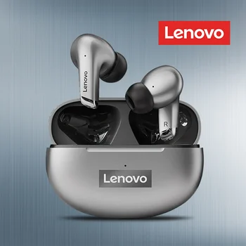 Sākotnējā Lenovo LP5 Bluetooth Austiņas BT5.0 Bezvadu TWS Austiņu Sporta Ūdensizturīgs TWS Earbuds Touch Kontroles Austiņas Ar Mic