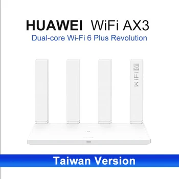 Taivāna Versija Huawei AX3 PRO Router Wifi 6 + 3000mbps Četrkodolu Wi-Fi Bezvadu Maršrutētāju Quad Pastiprinātāji Atkārtotājs ar Tīkla Maršrutētāju