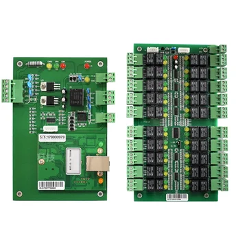 TCP/IP 20/40 Stāvi Lifts Piekļuves Kontrolieris Modulis Lifts Kontrolieris Sistēmas Biometrisko pirkstu Nospiedumu RFID Karšu Lasītājs