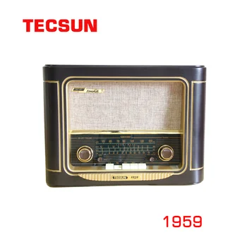 TECSUN 1959 Classic Radio Uztvērējs FM Īso viļņu MW / SW AC-220V