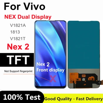 TFT 6.39 collas Vivo NEX 2 Priekšējo lcd Displejs, Touch Screen Digitizer Montāža Nomaiņa vivo NEX Duālais Displejs