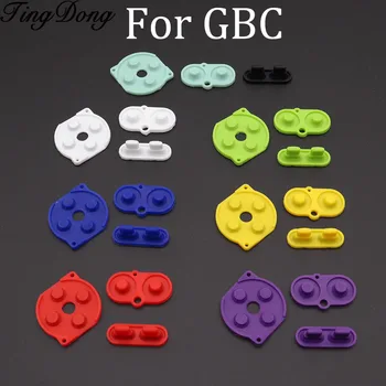 TingDong 1set Nintendo Game Boy Color Krāsa Pogu, Silikona Gumijas Spilventiņu Vadītāj A B Izvēlieties Sākt, Gumijas Pogas, Lai GBC