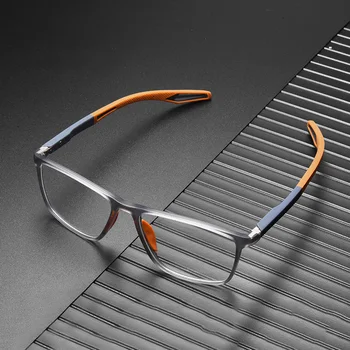 TR90 Lasīšanas Brilles Vīrieši Sievietes Anti Zilā Gaisma Brilles Vīriešu Laukumā Recepšu Brilles Rāmji 0 +100 150 200 250 300 350 400