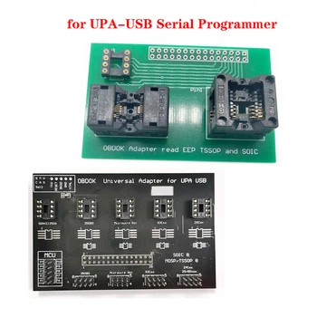 UPA USB Programmētājs UPA-USB Sērijas Programmētājs ECU Chip Tunning Rīku Universālā Eeprom Adapteris Lasīt EEP TSSOP SOIC Darbu ar UUSP4