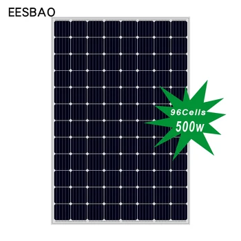 Vairumtirdzniecība 450w, 500w, un 1000 saules sistēmas paneļi Chinaland. 500w nodrošina pielāgotus saules modulis 
