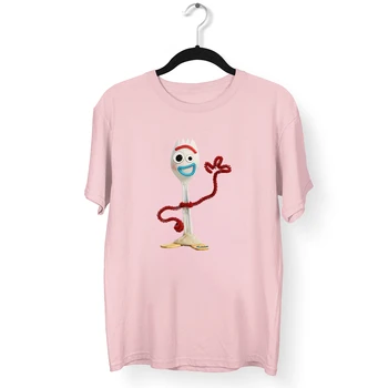 Vasaras Jauniem Produktiem, Sieviešu T-Krekls Rotaļlietu Stāsts Forky Disney Sērijas Drukas Īsām Piedurknēm Zaudēt Ērti, T Krekli, Sieviešu Harajuku