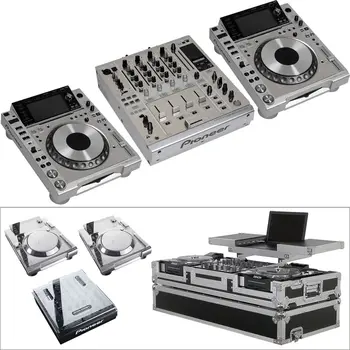 VASARAS PĀRDOŠANAS ATLAIDE IR 100% AUTENTISKS Pioneer DJ DJM-900NXS DJ Mixer Un 4 CDJ-2000NXS Platīna Limited Edition