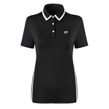 Vasaras Sieviešu Golfa Valkāt T-krekls Elastīga, Ātri, Sausā Golf, Polo Kreklu, Sporta Slim Īsām Piedurknēm Topi Sieviete Augstas Kvalitātes Golfa Apģērbu