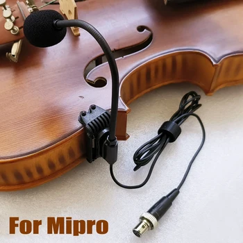 vijole vijole klipu mikrofons TA4F mini xlr par mipro raidītājs AKTS-52T AKTS-32T bezvadu mikrofonu sistēmas