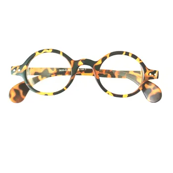 Vintage Ovāls Apaļš 42.70 mm Briļļu Rāmji Tuvredzība Vīriešu Sieviešu Pilna Loka Retro Modes Brilles Rx Iespēja