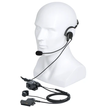 walkie talkie 7.1 mm kaula vadāmība Austiņas Klausules Mikrofons ar Pirkstu, Mikrofons un U94 PTT MOTOROLA XTS2500