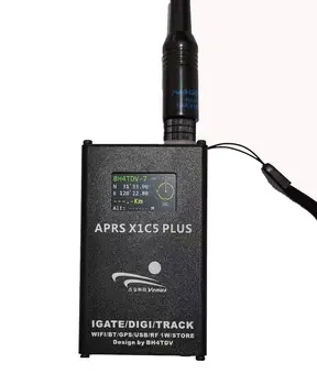 X1C5 Plus APRS Portatīvo Vārti DIGI TRACKER IGATES GPS+WIFI+Bluetooth VHF
