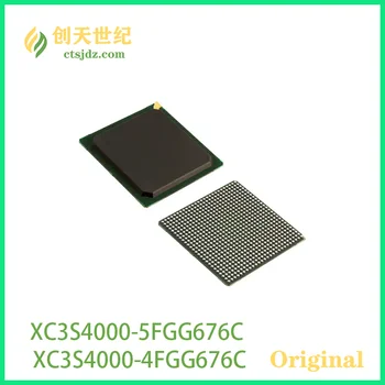 XC3S4000-4FGG676C Jaunu un Oriģinālais XC3S4000-5FGG676C Spartas®-3 Lauka Programmējamie ieejas Bloki (FPGA) IC 489 1769472 62208