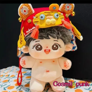 Xiao Zhan Idol Zvaigzne 20cm Plīša Lelle Tauku Ķermeņa Cute Rotaļlietas Cosplay Uz Nepieradinātās PDD