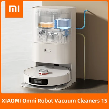 XIAOMI MIJIA Omni Robotu Putekļsūcēji Mop 1S B116 pašattīrīšanās Tīrīšanas Rīki Netīrumu Likvidēšanai Smart Putekļu Savākšanas Mājas