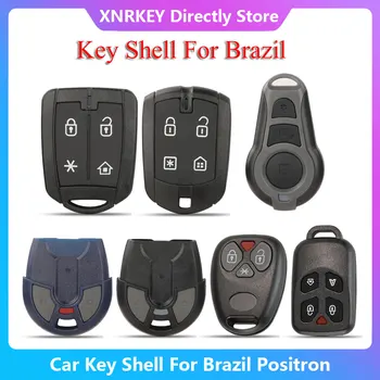 XRNKEY Jaunas Rezerves Pozitronu Signalizācijas Auto Atslēgu Gadījumā, Brazīliju, Tālvadības Atslēga Vāks Apvalks, Auto Detaļas, Auto-stils
