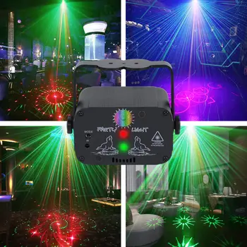 Ziemassvētku Mini Led Disco RGB Dj Lāzera Projektoru Apgaismojuma Tālvadības pults, lai Halloween KTV Partijas Apdare Recommened